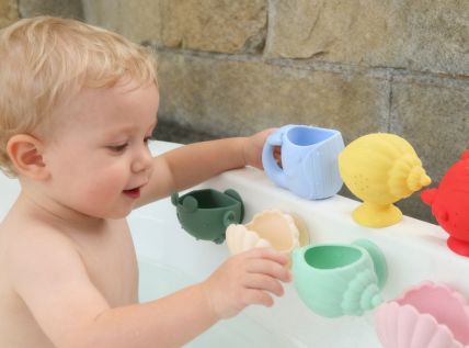silicone bath toys