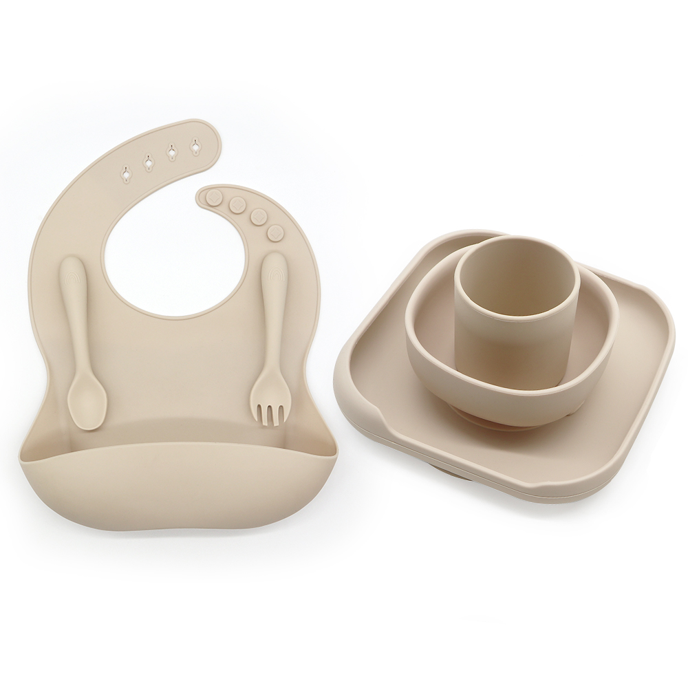 Silicone Baby Feeding Set BPA Free Design